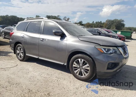 2017 Nissan Pathfinder S из США, поврежденный, VIN 5N1DR2MN2HC633274